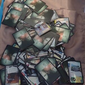 The x files Card lot